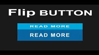 3D Flip Button Hover Effect in CSS | Flip Button hover effect using CSS