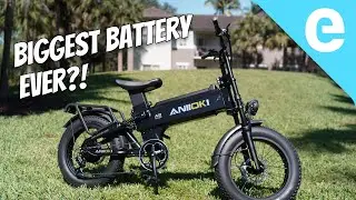 Aniioki A8 Pro Max: The Biggest E-Bike Battery Ever?!