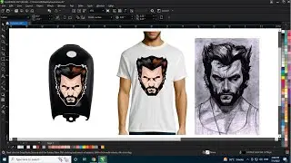 Very Simple Techniques For Making Vinyl Sticker  Character Design- Coreldraw with Ahsan Sabri