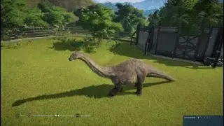 Jurassic World Evolution Apatosaurus Steppe pattern