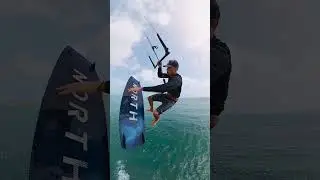 Fun Big Air Kitesurfing Trick!