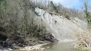Поход у реки Шебш,море в бухте Инал.