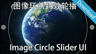 Unity3D Image Circle Slider UI