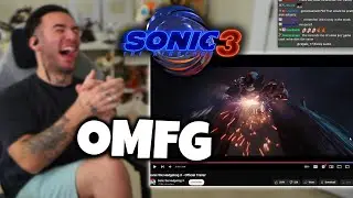 SONIC THE HEDGEHOG 3 - TRAILER REACTION