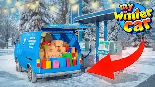 ЗА ПОКУПКАМИ В ГОРОД! ДЯДЮ ЛИШИЛИ ПРАВ!!! (My Summer Car - Зимний Сезон #6)