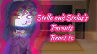 Stella and Stolas's parents react to their future | Helluva boss | Vivzipop | Gacha Club
