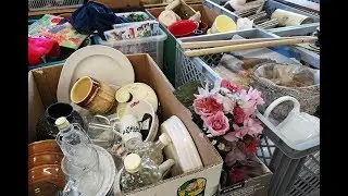 Поход на барахолку в Германии. Что было в старом кувшине?
