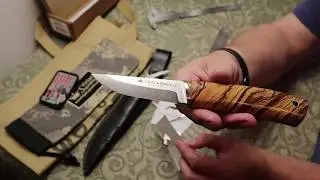 Нож Самоед (Samoyed). Распаковка посылки.