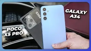 Poco X5 Pro VS Galaxy A34 ¿MEJOR que un SAMSUNG?