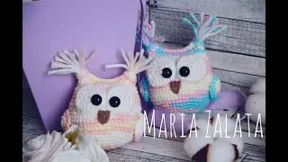 Мастер класс - Вязаная сова крючком
