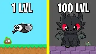 Animal Evolution! FlyOrDie.io New io Game