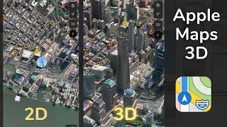 See 3D Buildings in Apple Maps
