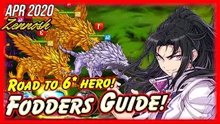 Epic Seven Fodders Guide! Tips/Tricks on Managing and Utilizing Fodders! Get Your 6* Hero Fast!