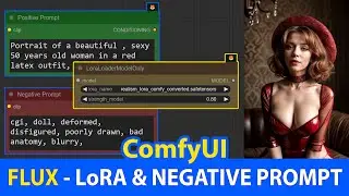 ComfyUI | Flux - Realism LoRA & Negative Prompts