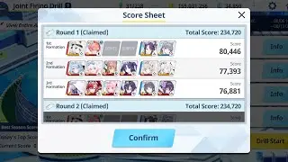 [Blue Archive] S24 Joint Firing Drill Defense Drill Stage 4/4/4 (234.720)
