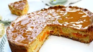 Все Дело в Заливке! Нереальное сочетание!Эксперимент удался! ПИРОГ ОСОБЕННЫЙ абрикосовый,Как Торт