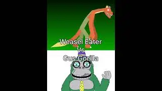 Weasel Eater (Trevor Henderson Oc) Vs Willy’s Wonderland Animatronics