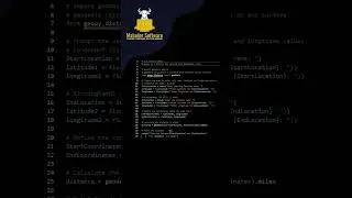 Dynamically calculate distance with Python geopy 