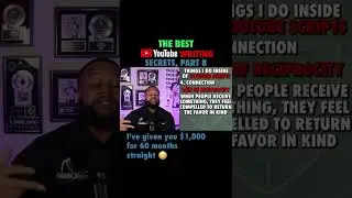 The Best YouTube Writing Secrets, Part 8 