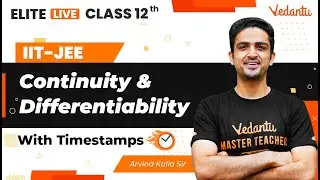 Continuity and Differentiability Class 12 | One Shot | Marathon | JEE Main | JEE Advanced | VJEE