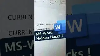 🔥🔥 MS Word Tips and Tricks | Hidden Hacks 