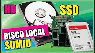 PARTIÇÃO de DISCO NÃO APARECE no MEU PC SUMIU