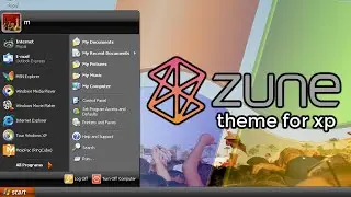 Microsofts Zune Theme for Windows XP - Overview & Installation