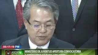 Ministerio de Juventud apertura convocatoria a intercambio cultural con Japón