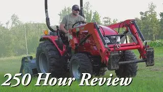 250 Hour Review | TYM T474 Tractor Review | We Broke It!