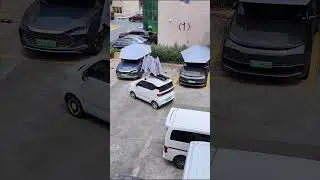 Product Link in Bio ( # 2483  ) ▶️All-Weather Remote-Controlled Automatic Car UV Protection Umbrella