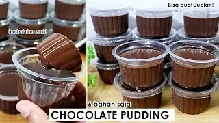 RESEP PUDING SILKY COKLAT, LEMBUUUT BANGET!