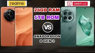 oneplus 12 vs realme GT5 pro comparison