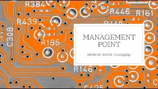 ConfigMgr SCCM MEMCM How to Install a  New Management Point on Server | Reinstall | IIS | Log Files