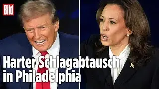 Harris gegen Trump: Die Highlights des TV-Duells