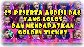 25 peserta audisi dangdut academy 6 yang lolos