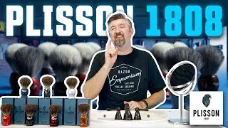 Plisson 1808 Traditional Wet Shaving Brushes Spotlight | MADE IN FRANCE