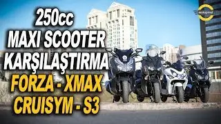 250cc Maxi Scooterları Karşılaştırdık