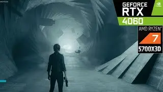 RTX 4060 + Ryzen 7 5700X3D - Control - Benchmark 4K 1080p ULTRA