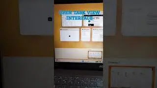 Computer Shortcut Key for open task view interface 