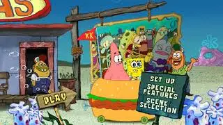 The SpongeBob Squarepants Movie - DVD Menu Walkthrough