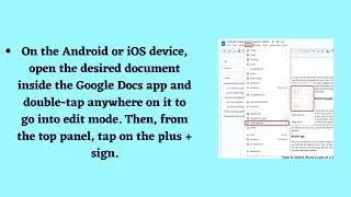 How to Number Pages in Google Docs
