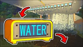 I Built an Automatic Water System that Runs Daily by Itself! (Crashlander Survival Mod 32)