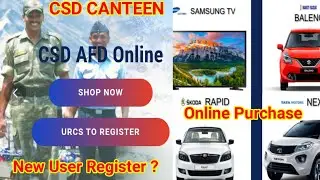 How to Registered Afd Csd Online | Canteen Smart Online Registration