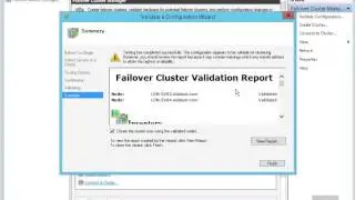 20412 Demo39 Validating And Configuring A Fail Over Cluster