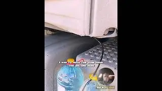 Слили бак в Норильске на паркинге. 