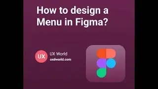 How to Design a Drop-down Menu in Figma? | Figma Tutorial | shorts