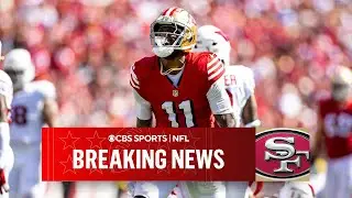 Niners WR Brandon Aiyuk OUT FOR SEASON with torn ACL | Breaking News