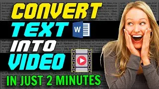 How To Convert Articles Into Videos In 2021 - How To Make Money Fast Online - Making Money From Home