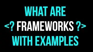 What is a Framework? Using Express.js and Node Tutorial | Frameworks for Beginners