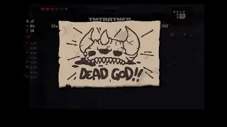 Binding of Isaac Repentance -- Dead God achieved!